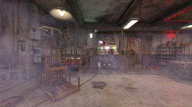 İşkence odasının 3 boyutlu canlandırması