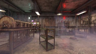 İşkence odasının 3 boyutlu canlandırması