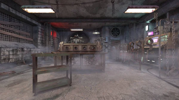 İşkence odasının 3 boyutlu canlandırması