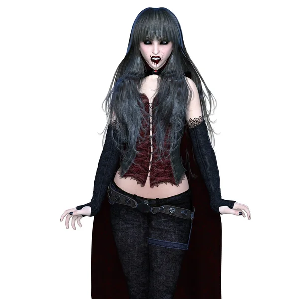 Kvinnlig vampyr — Stockfoto