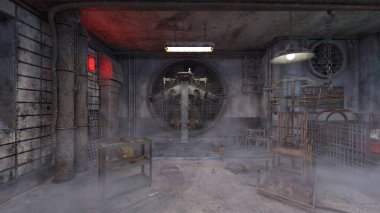 İşkence odasının 3 boyutlu canlandırması