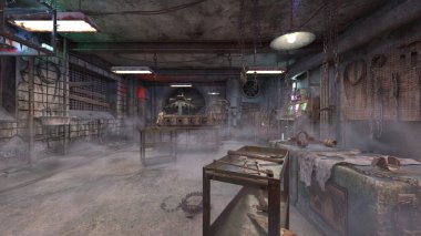 İşkence odasının 3 boyutlu canlandırması