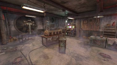 İşkence odasının 3 boyutlu canlandırması