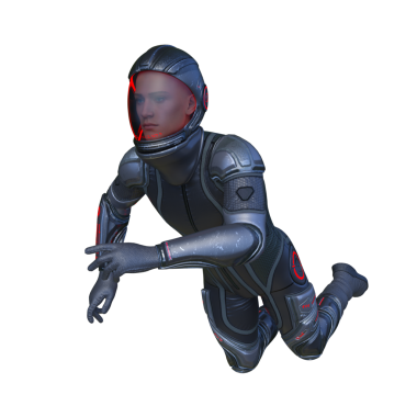 Bir siber adamın 3 boyutlu canlandırması