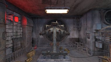 İşkence odasının 3 boyutlu canlandırması