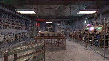 İşkence odasının 3 boyutlu canlandırması