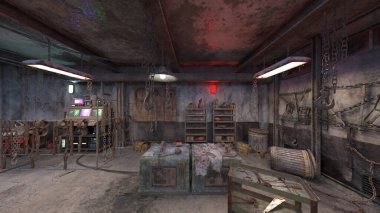 İşkence odasının 3 boyutlu canlandırması