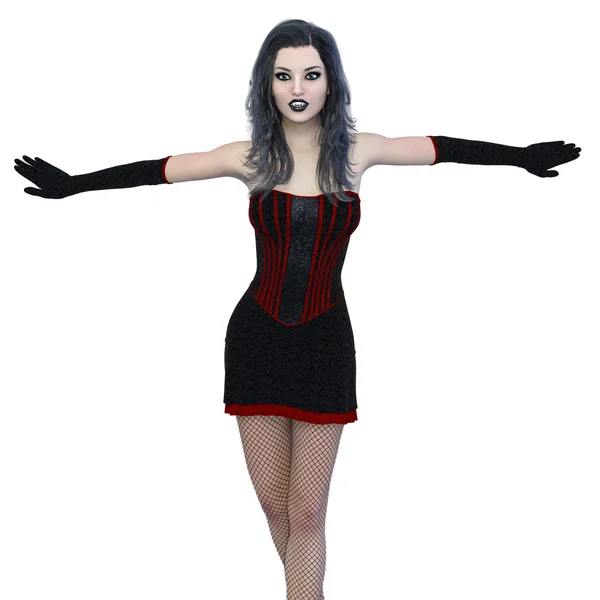 Female vampire — Stock Photo, Image