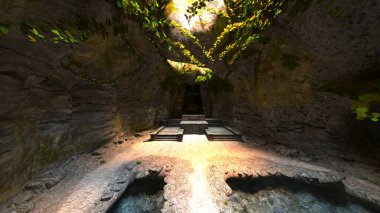 Eski harabelerin 3D yansıması