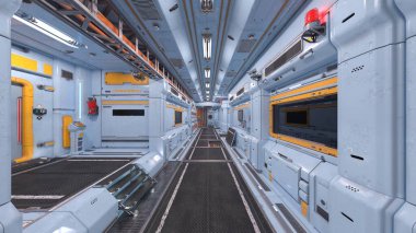 Uzay aracının 3 boyutlu görüntülemesi