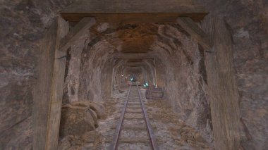 Madencilik operasyonunun 3B canlandırması