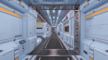 Uzay aracının 3 boyutlu görüntülemesi