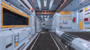 Uzay aracının 3 boyutlu görüntülemesi