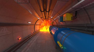 Depolama tesisinin 3B görüntülemesi