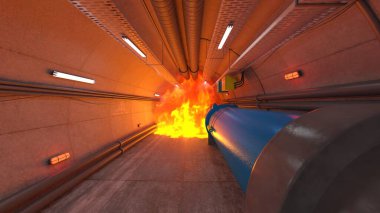 Depolama tesisinin 3B görüntülemesi