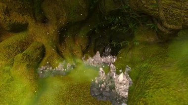 Madencilik operasyonunun 3B canlandırması