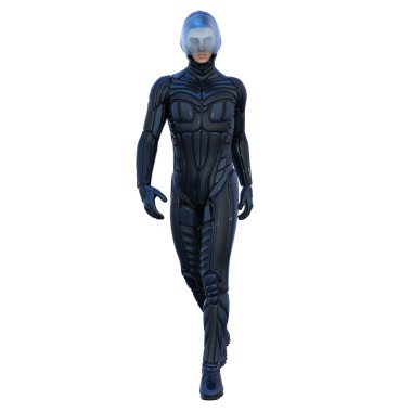 süper kahraman 3D çizimi