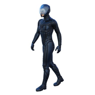 süper kahraman 3D çizimi