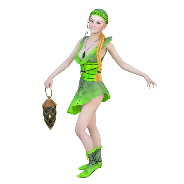 3D illustration of fairy — Stock Photo, Image