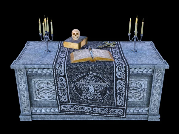 3D-Abbildung des Altars — Stockfoto