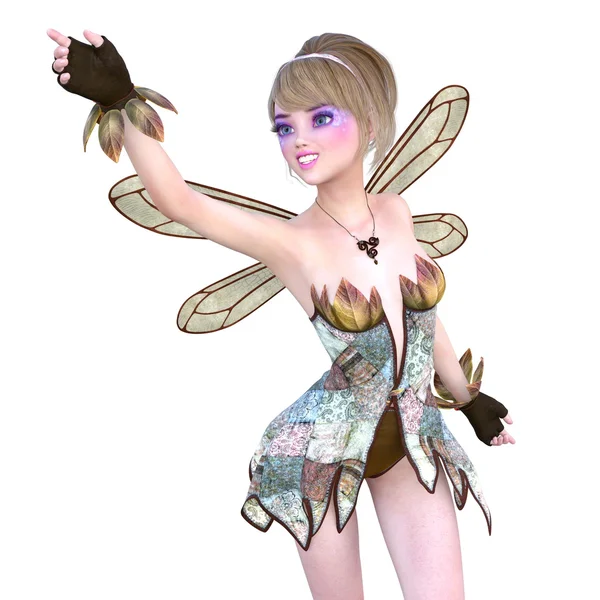 3D illustration of a fairy — Stock Photo, Image