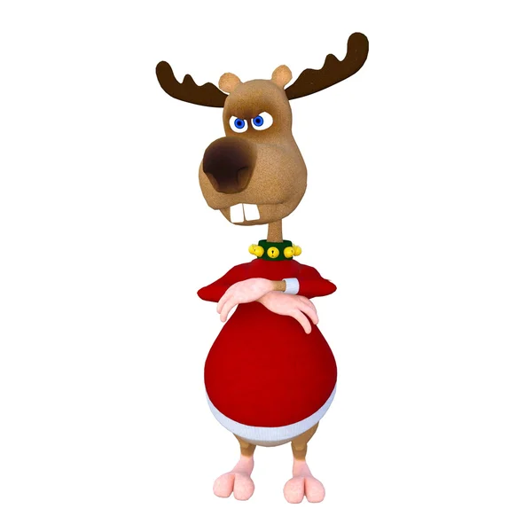 3D illustration of a reindeer — Stock Photo, Image