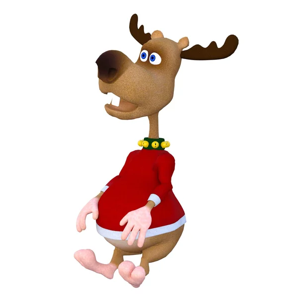 3D illustration of a reindeer — Stock Photo, Image