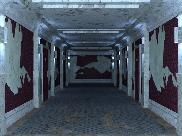 Ilustración 3D del corredor —  Fotos de Stock