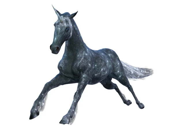 Illustrazione 3D di un unicorno — Foto Stock
