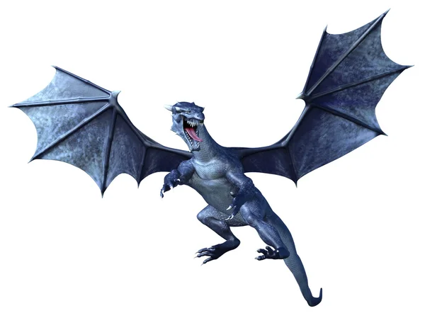 3D-afbeelding van een draak — Stockfoto
