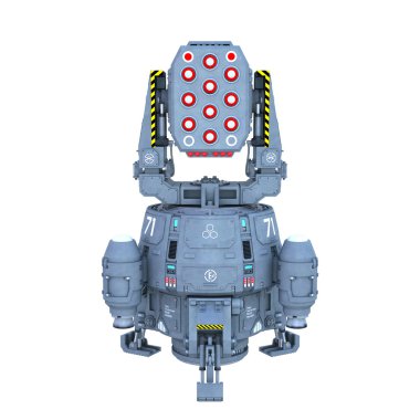 Roketatar 3D çizimi