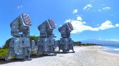 Roketatar 3D çizimi