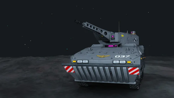 Ilustración 3D de un tanque —  Fotos de Stock