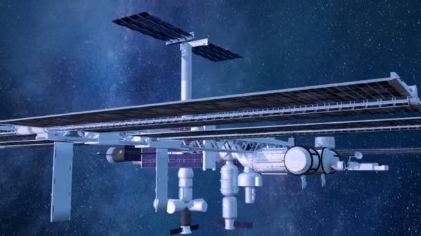 Illustration 3D du satellite artificiel 
