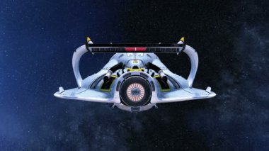 spce gemi 3D çizimi