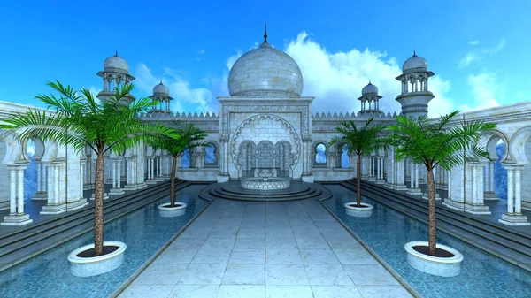 3D απεικόνιση του τζαμιού — Φωτογραφία Αρχείου