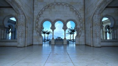 Cami 3D çizimi