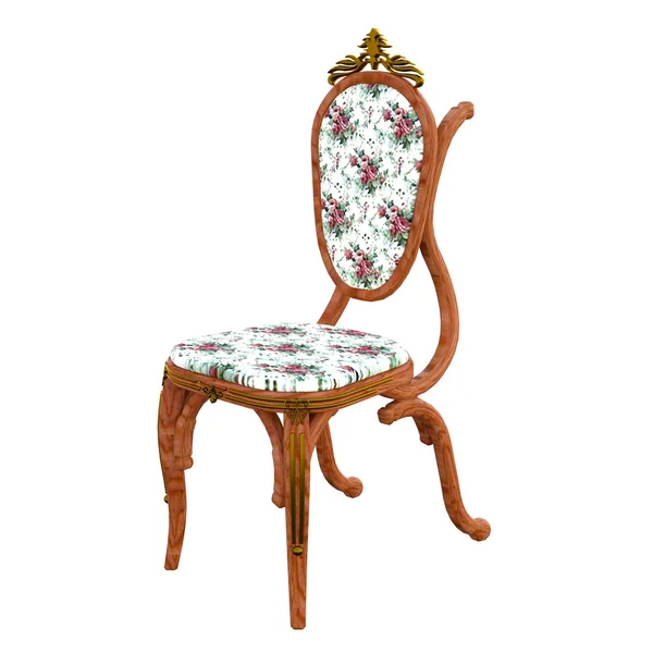 Illustration 3D d'une chaise — Photo