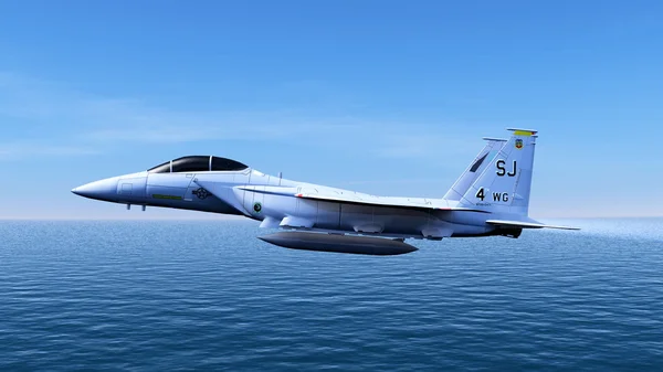 3D ilustracja myśliwca — Zdjęcie stockowe