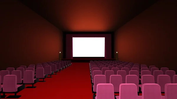 Rendering 3D CG del teatro — Foto Stock