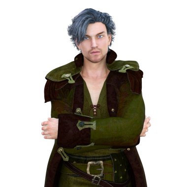 soylu bir adam 3d cg render