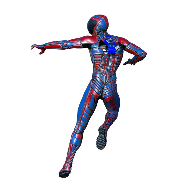3D-cg rendering van een super held — Stockfoto