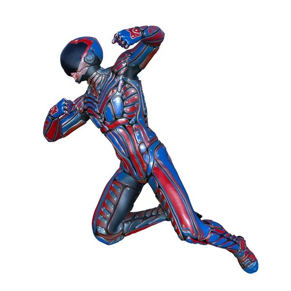 スーパー ヒーローの 3 d cg のレンダリング — ストック写真
