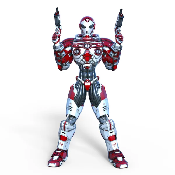 3D CG rendering of robot — Stock Photo, Image