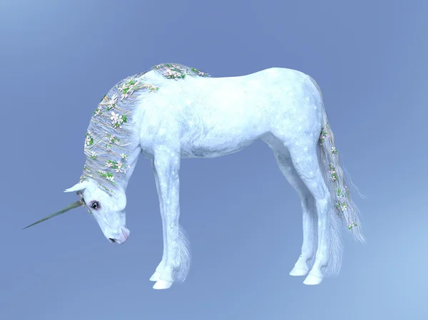 3D CG rendering of a unicorn — Stock Photo, Image