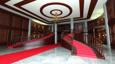3d cg işleme lobisinin