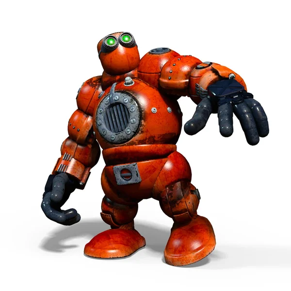 3d cg işleme bir robot