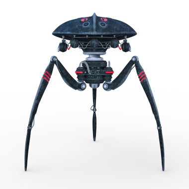 3d cg işleme bir robot