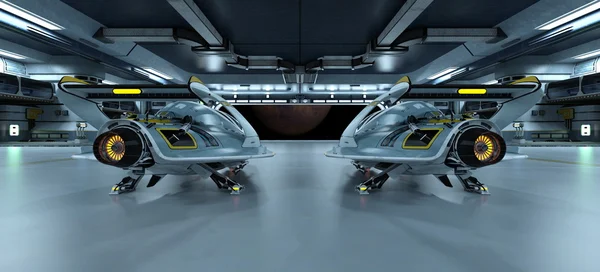 3D rendering cg statek kosmiczny — Zdjęcie stockowe