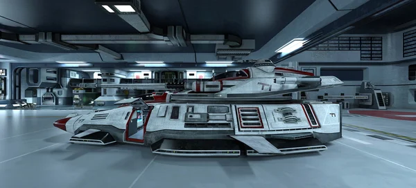 Uzay gemisi 3d cg render